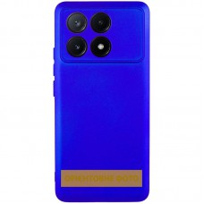 Чохол TPU GETMAN Liquid Silk Full Camera для Xiaomi Poco X6 / Note 13 Pro 5G Синій / Iris