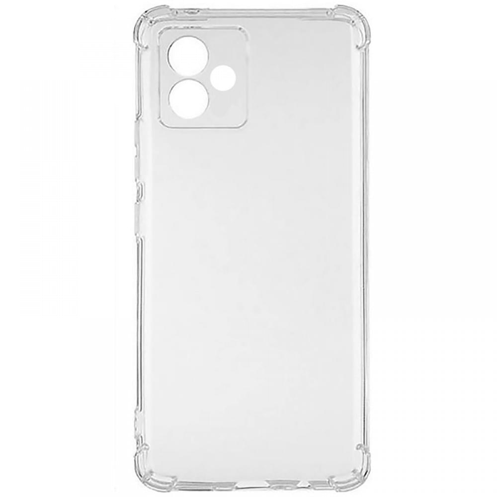 TPU чохол GETMAN Ease logo посилені кути Full Camera для Motorola Moto G14 Безбарвний (прозорий)