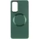 TPU чохол Bonbon Metal Style with MagSafe для Samsung Galaxy A15 4G/5G / M15 5G Зелений / Army Green
