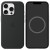Чохол Silicone case (AAA) with Magsafe and Animation для Apple iPhone 16 Pro Max (6.9") Black