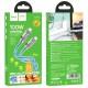 Дата кабель Hoco U113 Solid 100W Type-C to Type-C (1m)