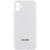 Чохол Silicone Cover Lakshmi Full Camera (AAA) with Logo для Samsung Galaxy A06 Білий / White