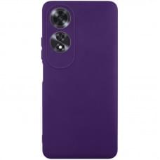 Чехол TPU GETMAN Liquid Silk Full Camera для Oppo A60 4G