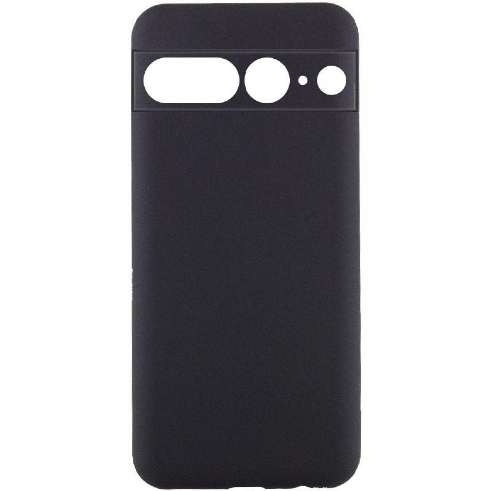 Чохол Silicone Cover Ummi Lakshmi Full Camera (AA) для Google Pixel 7 Pro Чорний / Black