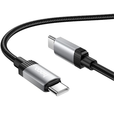 Дата кабель Hoco X117 Star Type-C to Type-C 60W (1m) Black