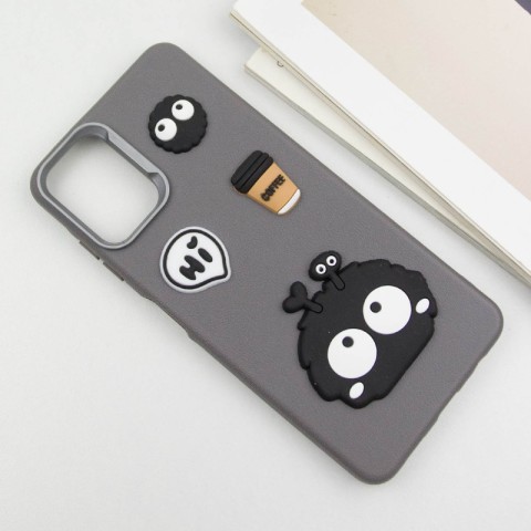 Чохол TPU Leather Toys для Samsung Galaxy A06 Monster / Grey