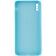 Силіконовий чохол Candy Full Camera для Apple iPhone XS Max (6.5") Бірюзовий / Turquoise