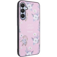 TPU+PC чохол Secret Garden для Samsung Galaxy A25 5G Pink
