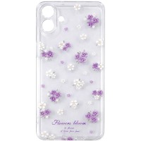 Чохол TPU Clear Joy для Motorola Moto G06 Flowers Bloom