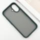 TPU+PC чехол Metal Buttons для Apple iPhone 16 (6.1")