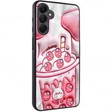 TPU+PC чохол Prisma Fluffie для Samsung Galaxy A25 5G Strawberry