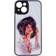 TPU+PC чохол Prisma Ladies для Apple iPhone 14 (6.1") Girl in a hat