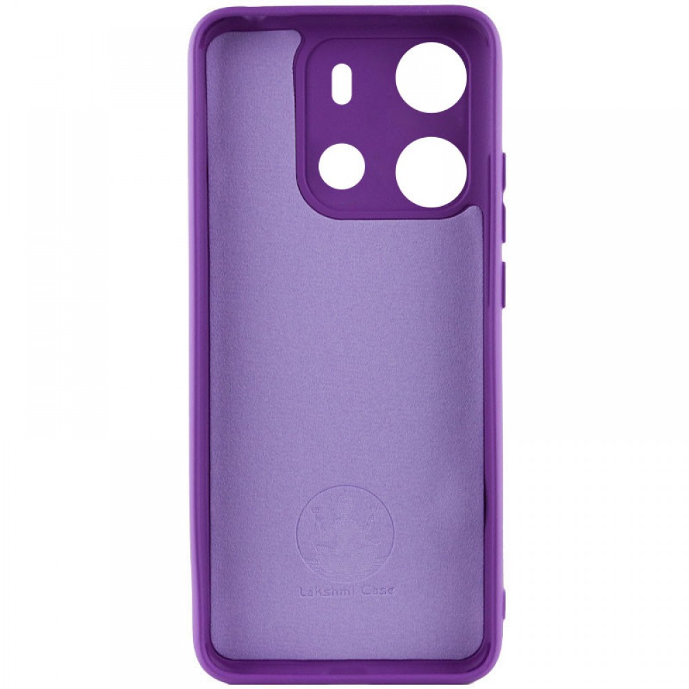 Чохол Silicone Cover Lakshmi Full Camera (A) для Tecno Spark Go 2023 Фіолетовий / Purple