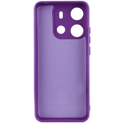 Чохол Silicone Cover Lakshmi Full Camera (A) для Tecno Spark Go 2023 Фіолетовий / Purple