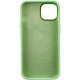 Чохол Silicone Case Metal Buttons (AA) для Apple iPhone 12 Pro Max (6.7") Зелений / Pistachio