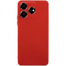 Чохол TPU GETMAN Liquid Silk Full Camera для ZTE Nubia V60 Червоний / Dark Red