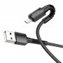 Дата кабель Hoco X71 "Especial" MicroUSB (1m) Black