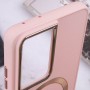 TPU чохол Bonbon Metal Style with MagSafe для Samsung Galaxy S23 Ultra Рожевий / Light Pink