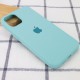 Чохол Silicone Case Full Protective (AA) для Apple iPhone 12 Pro Max (6.7") Бірюзовий / Marine Green