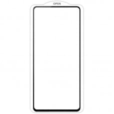Захисне скло SKLO 5D (тех.пак) для Samsung Galaxy A72 4G / A72 5G Чорний / Біла підкладка