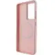 TPU чохол Bonbon Metal Style with MagSafe для Samsung Galaxy S24 Ultra Рожевий / Light Pink
