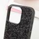 TPU чохол Bling World Rock Diamond для Apple iPhone 16 Pro (6.3") Чорний