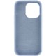Чохол Silicone Case Full Protective (AA) NO LOGO для Apple iPhone 15 Pro (6.1") Блакитний / Lilac Blue