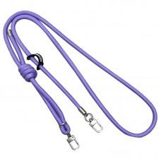 Шнурок з двумя креплениями (8мм) 150см Lilac