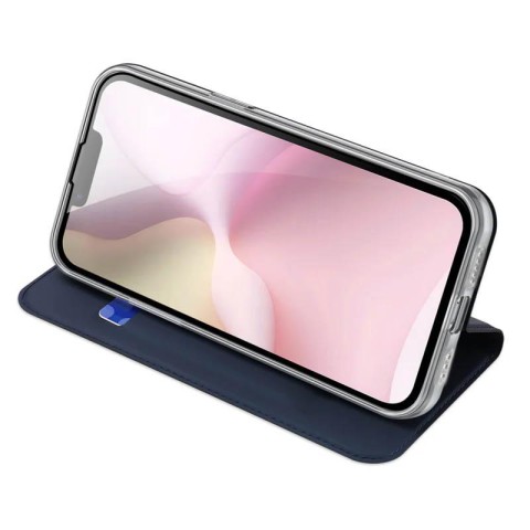 Чохол-книжка Dux Ducis з кишенею для візиток для Apple iPhone 16e (6.1") Синій