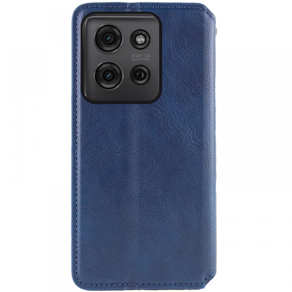 Кожаный чехол-книжка GETMAN Cubic (PU) для ZTE Blade A55 4G