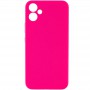 Чохол Silicone Cover Lakshmi Full Camera (AAA) для Samsung Galaxy A05 Рожевий / Barbie pink