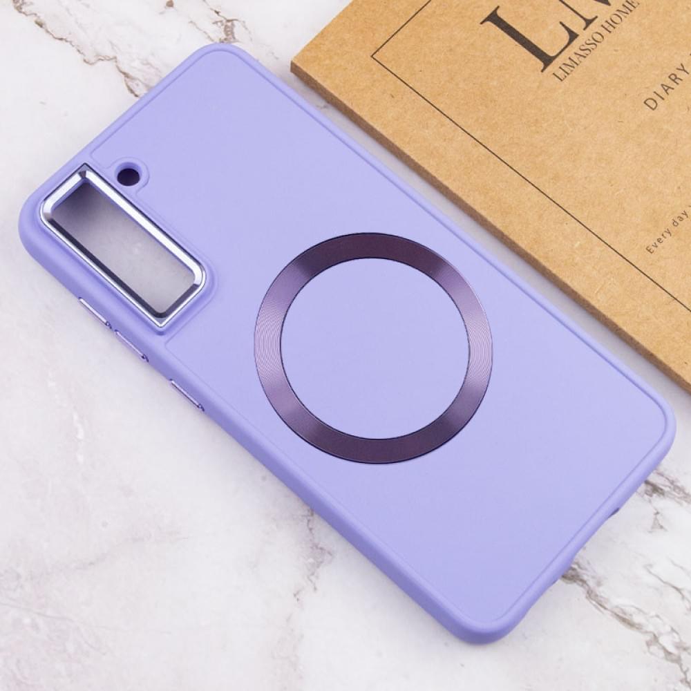 TPU чехол Bonbon Metal Style with MagSafe для Samsung Galaxy S22+