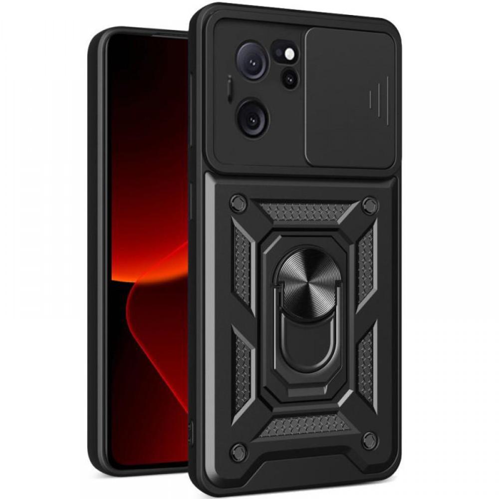 Чохол Ummi Camshield Serge Ring для Xiaomi 13T / 13T Pro Чорний