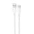 Дата кабель Borofone BX116 Certain USB to Type-C 3A (1m) White Дата кабель Borofone BX116 Certain USB to Type-C 3A (1m) White