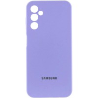 Чохол Silicone Cover Lakshmi Full Camera (AA) with logo для Samsung Galaxy A05s Бузковий / Dasheen