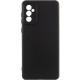 Чохол TPU GETMAN Liquid Silk Full Camera для Samsung Galaxy A55 Чорний / Black