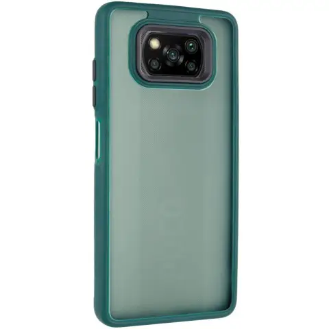 Чохол TPU+PC Lyon Frosted для Xiaomi Poco X3 NFC / Poco X3 Pro Green