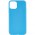 Силіконовий чохол Candy для Apple iPhone 13 mini (5.4") Блакитний