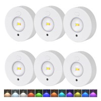 Світильник LED MZ-L3301 (комплект) with remote control (3LC+RGB/6PCS) White