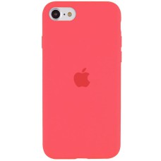 Чохол Silicone Case Full Protective (AA) для Apple iPhone SE (2020) / 7 / 8 (4.7") Кавуновий / Watermelon red