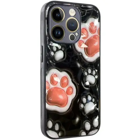 TPU+PC чохол Prisma Plushie для Apple iPhone 15 Pro (6.1") Paws