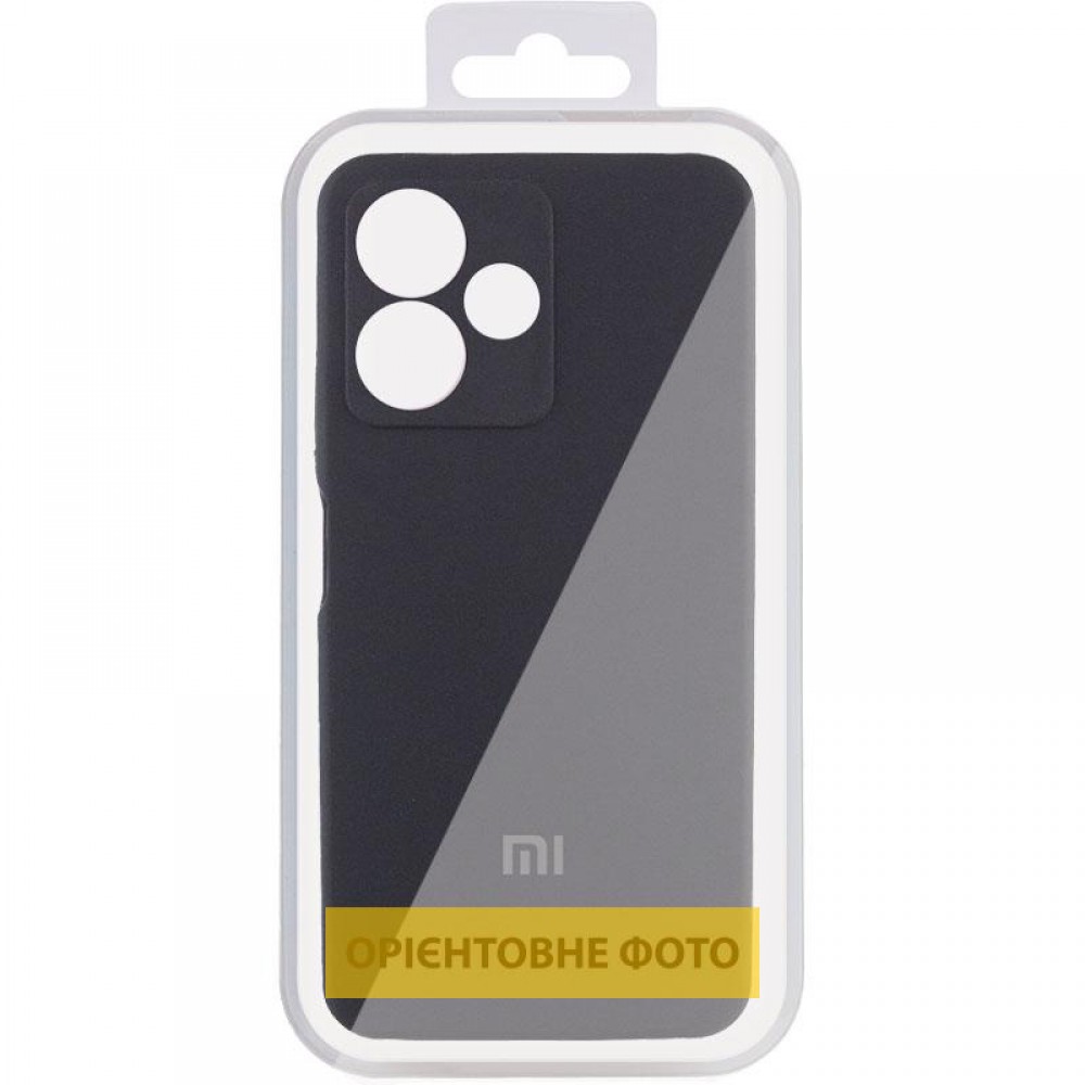 Чохол Silicone Cover Lakshmi Full Camera (AA) with logo для Xiaomi Redmi A5 (Europe version) Чорний / Black