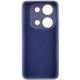 Чохол Silicone Cover Lakshmi Full Camera (AAA) with Logo для Xiaomi Redmi Note 13 Pro 4G Темно-синій / Midnight blue