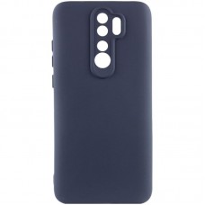 Чохол Silicone Cover Ummi Lakshmi Full Camera (AA) для Xiaomi Redmi Note 8 Pro Синій / Midnight Blue