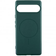 Чохол Silicone Cover Lakshmi (AA) with MagFit для Google Pixel 9 / 9 Pro Зелений / Dark green