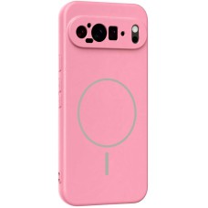 Чохол Silicone Cover Lakshmi Full Camera (AA) with MagFit для Google Pixel 10 / 10 Pro Рожевий / Light pink