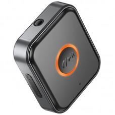 Bluetooth AUX аудіо ресивер/трансмітер Borofone BC55 Suave Black