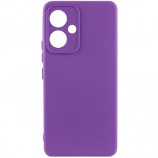 Чохол Silicone Cover Lakshmi Full Camera (A) для Xiaomi Redmi 13 4G / Poco M6 4G Фіолетовий / Purple
