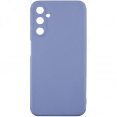 Силіконовий чохол Candy Full Camera для Samsung Galaxy A24 4G Блакитний / Mist blue