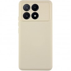 Чохол TPU GETMAN Liquid Silk Full Camera для Xiaomi Poco X6 Pro Пісочний / Sand